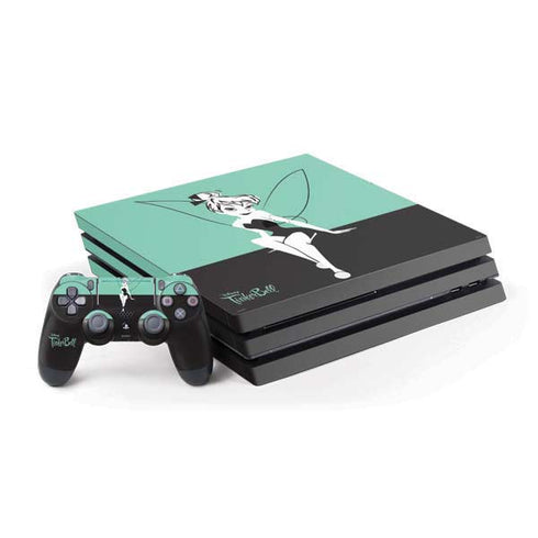 Disney Tinker Bell Color Block PlayStation PS4 Skins