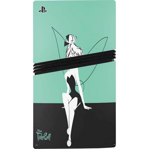 Disney Tinker Bell Color Block PS5 Pro Bundle Skin