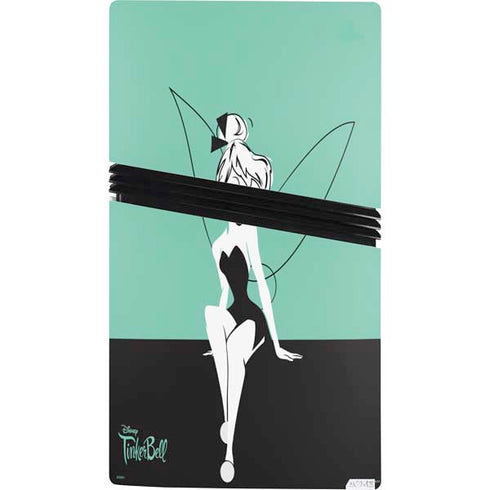 Disney Tinker Bell Color Block PS5 Pro Console Skin