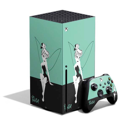 Disney Tinker Bell Color Block Xbox Series X Bundle Skin