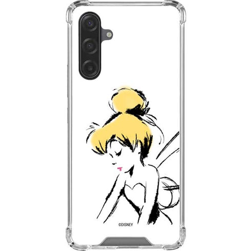 Disney Tinker Bell Dreamer Ink Art Galaxy A17 Clear Case