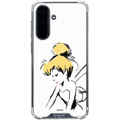 Disney Tinker Bell Dreamer Ink Art Galaxy A36 5G Clear Case