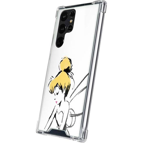 Disney Tinker Bell Dreamer Ink Art Galaxy S23 Ultra Clear Case
