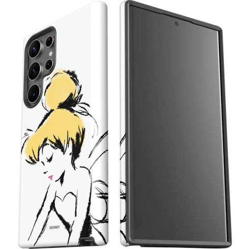 Disney Tinker Bell Dreamer Ink Art Galaxy S23 Ultra Pro Case