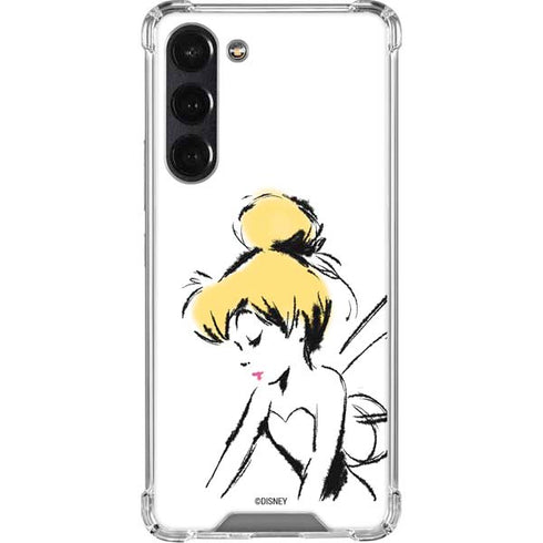 Disney Tinker Bell Dreamer Ink Art Galaxy S24 FE Clear Case