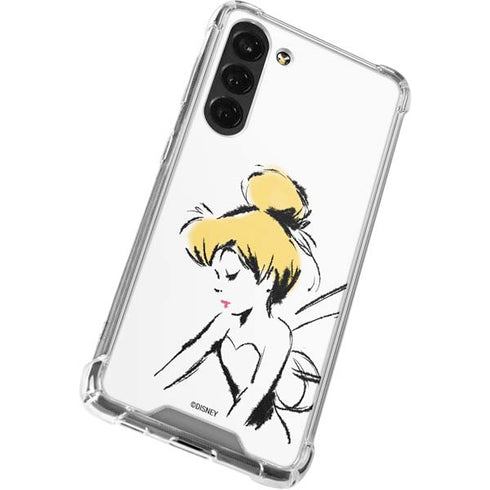 Disney Tinker Bell Dreamer Ink Art Galaxy S24 FE Clear Case