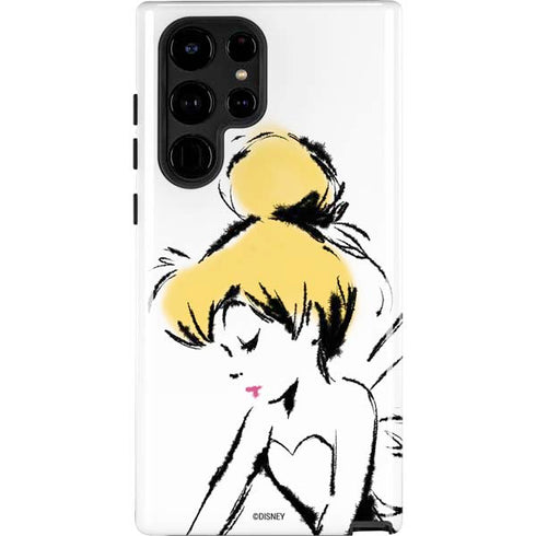 Disney Tinker Bell Dreamer Ink Art Galaxy Cases