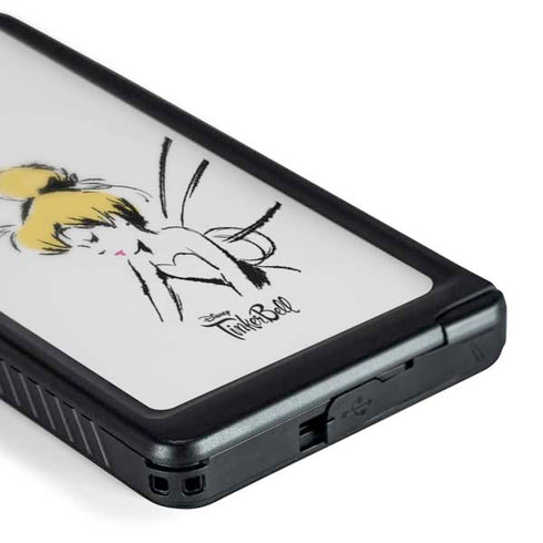 Disney Tinker Bell Dreamer Ink Art Galaxy S24 Ultra Waterproof Case