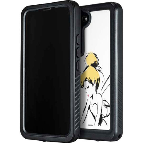 Disney Tinker Bell Dreamer Ink Art Galaxy S24 Waterproof Case