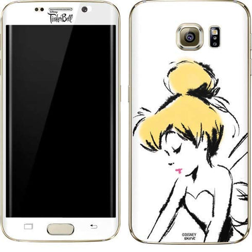 Disney Tinker Bell Dreamer Ink Art Galaxy S7 Edge Skin