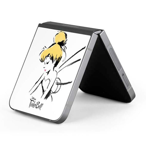 Disney Tinker Bell Dreamer Ink Art Galaxy Z Flip6 Skin