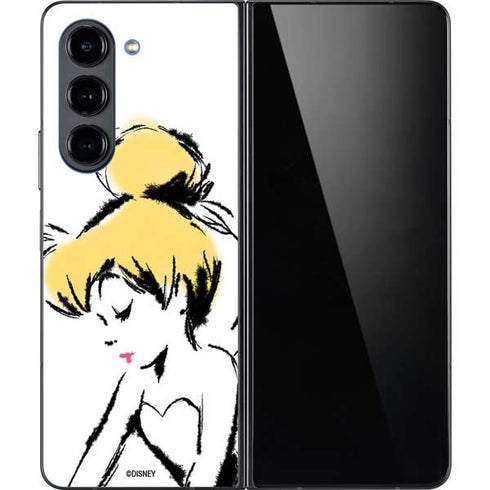 Disney Tinker Bell Dreamer Ink Art Galaxy Z Fold5 5G Skin