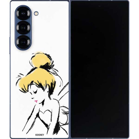 Disney Tinker Bell Dreamer Ink Art Galaxy Z Fold6 Skin