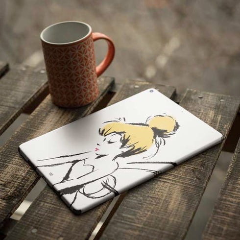 Disney Tinker Bell Dreamer Ink Art iPad Skins