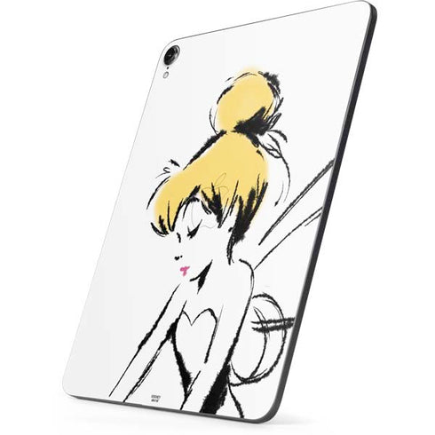 Disney Tinker Bell Dreamer Ink Art Apple iPad Pro Skin