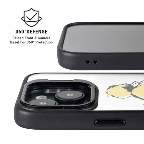 Disney Tinker Bell Dreamer Ink Art iPhone 14 Kickstand Case