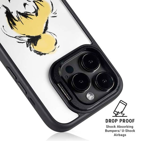 Disney Tinker Bell Dreamer Ink Art iPhone 14 Pro Max Kickstand Case