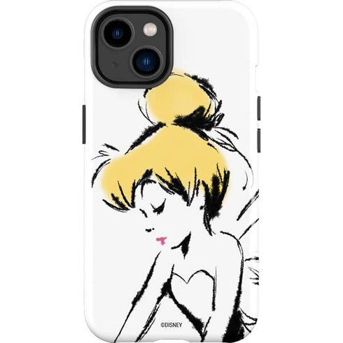 Disney Tinker Bell Dreamer Ink Art iPhone 15 Impact Case
