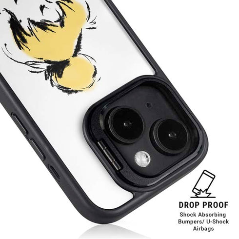 Disney Tinker Bell Dreamer Ink Art iPhone 15 Plus Kickstand Case