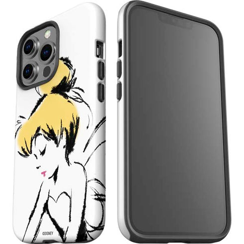 Disney Tinker Bell Dreamer Ink Art iPhone 15 Pro Impact Case
