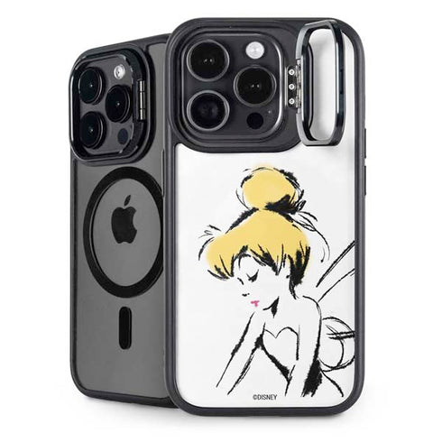 Disney Tinker Bell Dreamer Ink Art iPhone 15 Pro Max Kickstand Case