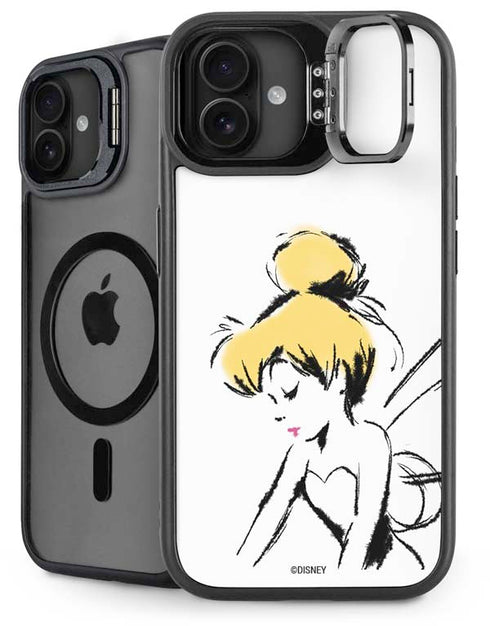 Disney Tinker Bell Dreamer Ink Art iPhone 16 Plus Kickstand Case