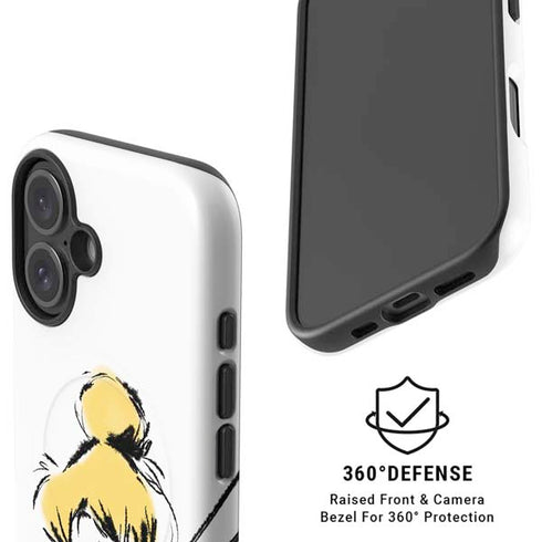 Disney Tinker Bell Dreamer Ink Art iPhone 16 Plus Magsafe Impact Case