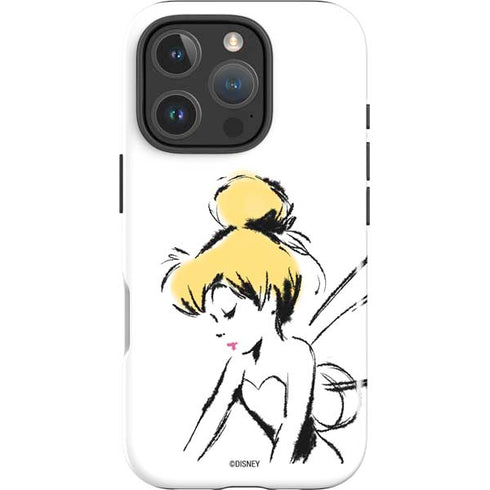 Disney Tinker Bell Dreamer Ink Art iPhone 16 Pro Max Impact Case