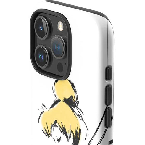 Disney Tinker Bell Dreamer Ink Art iPhone 16 Pro Max Impact Case