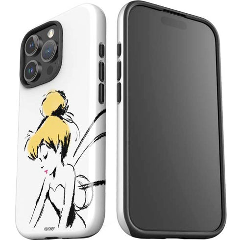 Disney Tinker Bell Dreamer Ink Art iPhone 16 Pro Max Impact Case