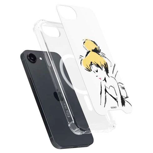 Disney Tinker Bell Dreamer Ink Art iPhone 16e MagSafe Case