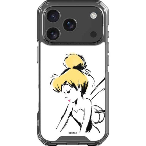 Disney Tinker Bell Dreamer Ink Art iPhone 18 Pro Clear Case