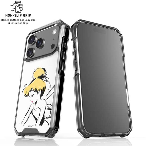 Disney Tinker Bell Dreamer Ink Art iPhone 18 Pro Clear Case
