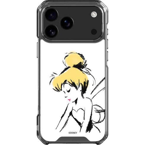 Disney Tinker Bell Dreamer Ink Art iPhone 18 Pro Max Clear Case