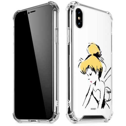 Disney Tinker Bell Dreamer Ink Art iPhone X/XS Clear Case