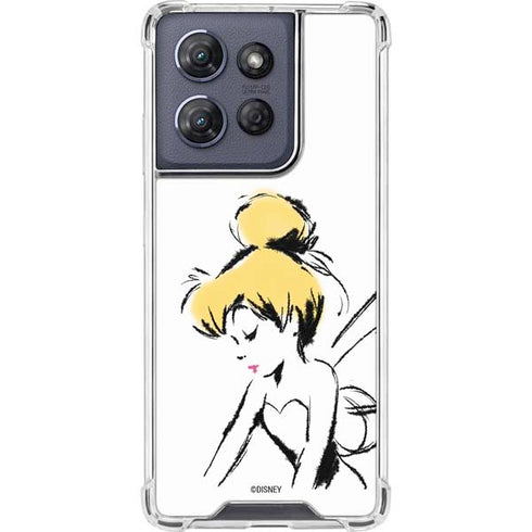 Disney Tinker Bell Dreamer Ink Art Moto G Power 5G (2025) Clear Case