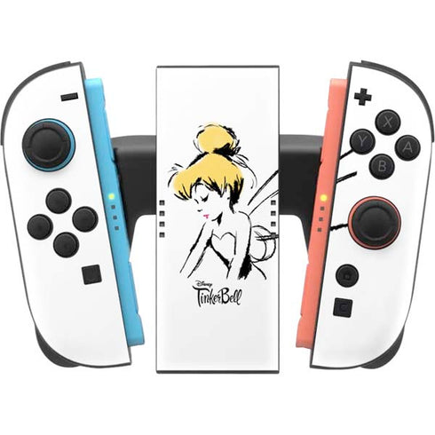 Disney Tinker Bell Dreamer Ink Art Nintendo Switch 2 (2025) Joy-Con Controller Skin