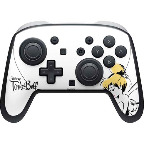 Disney Tinker Bell Dreamer Ink Art Nintendo Skins
