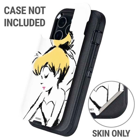 Disney Tinker Bell Dreamer Ink Art Otterbox Defender iPhone Skin