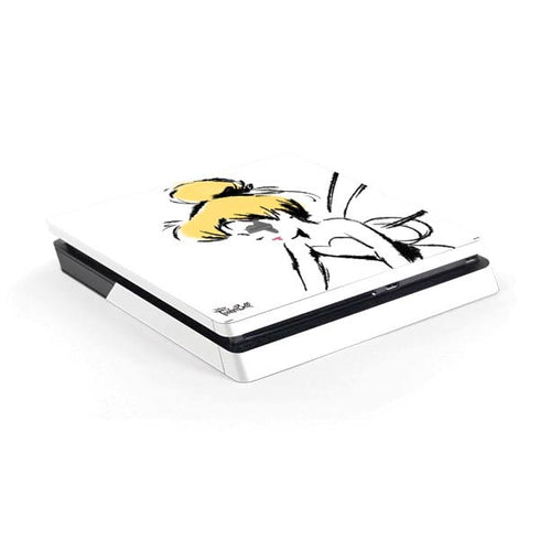 Disney Tinker Bell Dreamer Ink Art PS4 Slim Skin