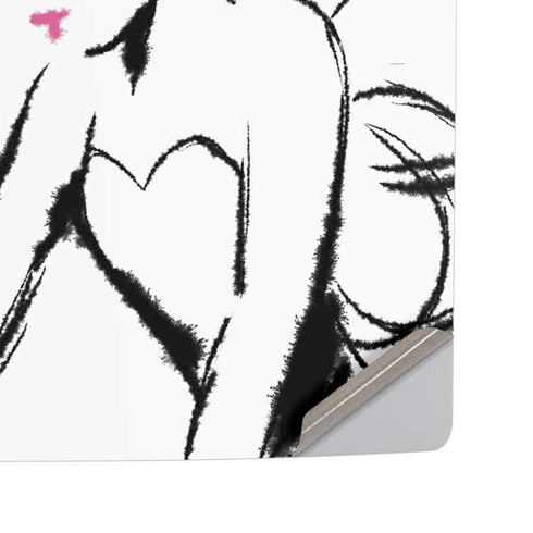 Disney Tinker Bell Dreamer Ink Art PS5 Pro Disk Console Skin