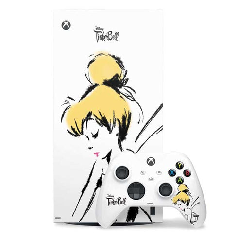 Disney Tinker Bell Dreamer Ink Art Xbox Series X Skins