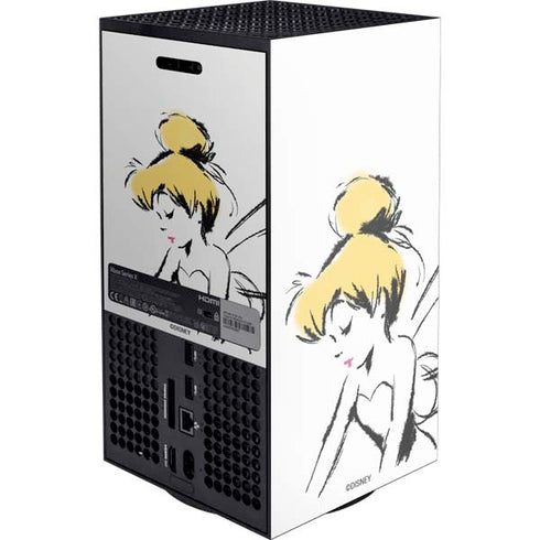 Disney Tinker Bell Dreamer Ink Art XBox Series X Digital Edition Console Skin
