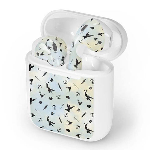 Disney Tinker Bell Fairy Size Pattern Apple AirPods Skin