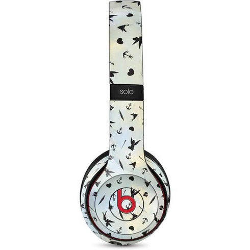 Disney Tinker Bell Fairy Size Pattern Beats Solo 2 Wireless Skin