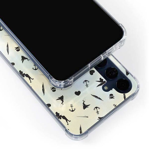 Disney Tinker Bell Fairy Size Pattern Galaxy A55 5G Clear Case