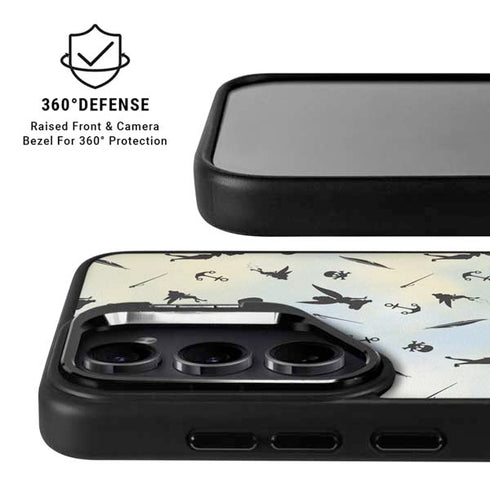 Disney Tinker Bell Fairy Size Pattern Galaxy S24 FE Kickstand Case