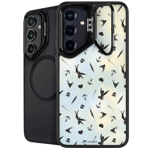 Disney Tinker Bell Fairy Size Pattern Galaxy S25 Plus Kickstand Case
