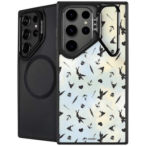 Disney Tinker Bell Fairy Size Pattern Galaxy S25 Ultra Kickstand Case