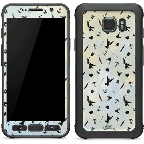 Disney Tinker Bell Fairy Size Pattern Galaxy S7 Active Skin